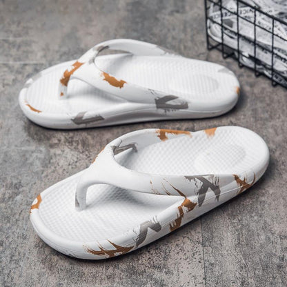 Women's Flip-Flops Outdoor Slippers Beach Slides Indoor Summer Shoes Platform Sandals Women Soft EVA Non-slip Bathroom
