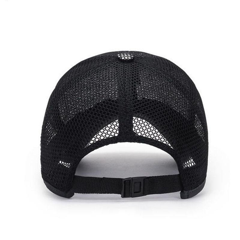 Hats Men's Summer Sun Hats Outdoor Sun Protection Sun Hats Baseball Caps Linen Summer Mesh Caps Breathable Peaked Caps