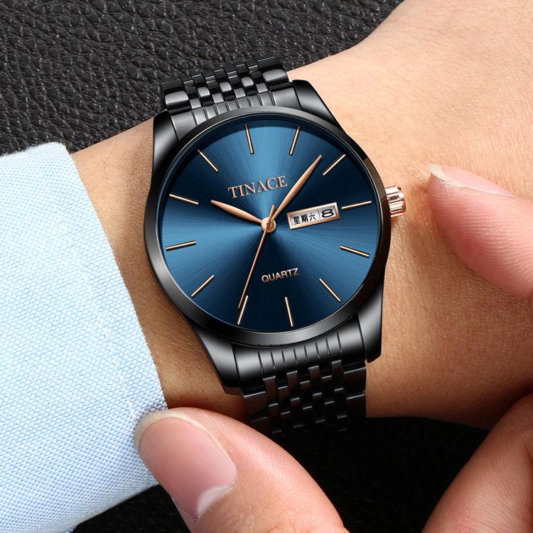 Men Automatic Mechanical Watch Men Business Watches Leather Male Wristwatch