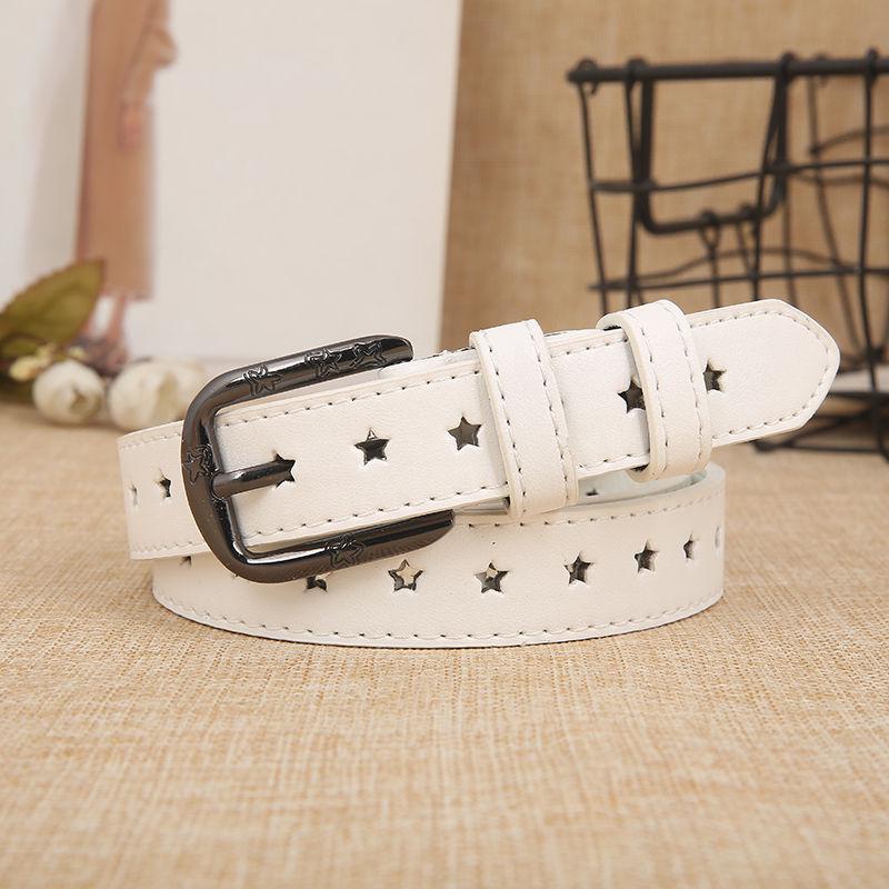 Belt Women's Simple Thin Style with Jeans Personality Retro Heart-shaped Hollow