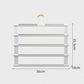 Pants Rack Household Foldable Magic Pants Special Hanger Stainless Steel Pants Hanging Multi-layer Rack Storage Artifact Towel Scarf Tie Rack