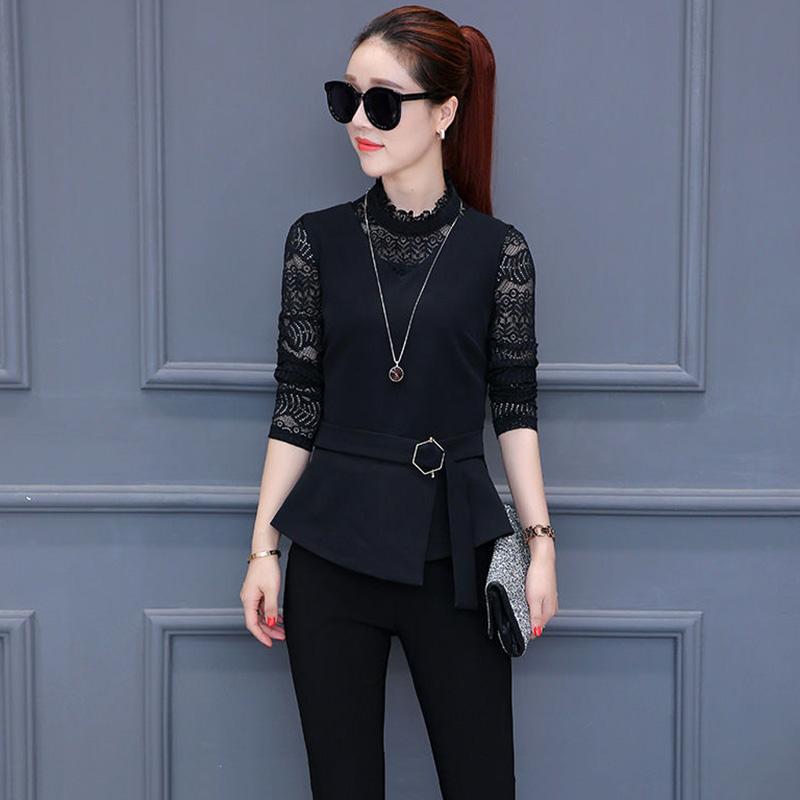 Temperament Suit Female Spring and Autumn Self-cultivation and Slimming Goddess Fan Celebrity Three-piece Professional Wear