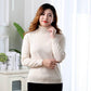 Large size women's turtleneck sweater autumn and winter new women's loose long sleeve sweater