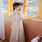 Summer Super Fairy Dress Fairy Long Skirt Mesh Chiffon Palace Can Be Sweet and Salt Princess Dress Gentle