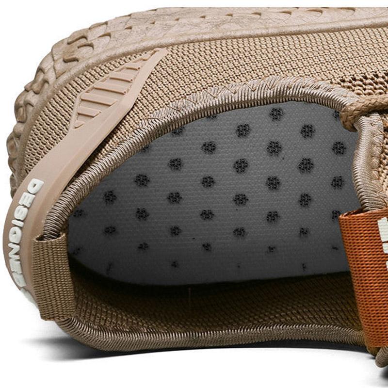 Non-slip Wear-resistant Casual Shoes Men's Breathable Mesh Shoes  Sports Shoes Hollow Cloth Shoes