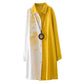 Ladies Cardigan Shirt Top Long-sleeved Loose-embroidered Cotton and Linen Literary Mid-length Shirt