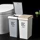 Japanese Style Trash Can Household Kitchen Living Room Bathroom Bathroom Toilet Toilet Bedroom Office Nordic Creativity