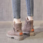 Snow Boots Women's Winter Short Tube and Velvet Non-slip Warm Cotton Shoes All-match Student Tide Martin Boots