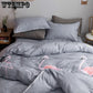 Spring Summer Design Bedding Sets Duvet Cover Flat Bed Sheet Pillowcase Pillowcover Linen Queen King Double Size