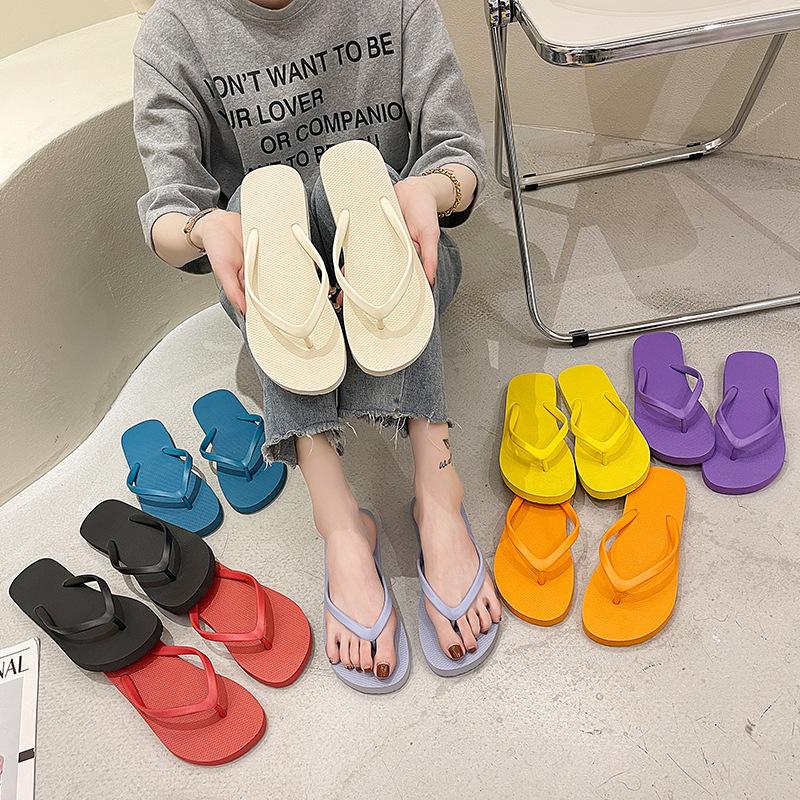 Summer Woman Shoes Woman Summer Platform Flip Flops Sandals Slipper Indoor Outdoor Slippers Beach Slides Lady Footwear