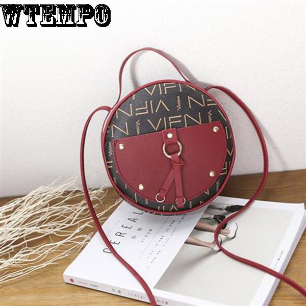 Women's bag summer tassel small round bag simple wild shoulder bag fashion retro Messenger bag