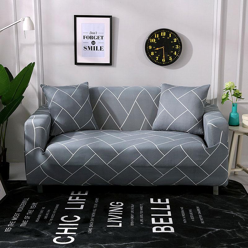 Stretch Sofa Cover Elastic All-inclusive Soaf  Slipcovers  Couch Case for  Sectional Sofa Sofa Case Dust Protection