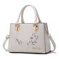 European and American style Shoulder Handbag Trendy wild Patent leather bag Big capacity