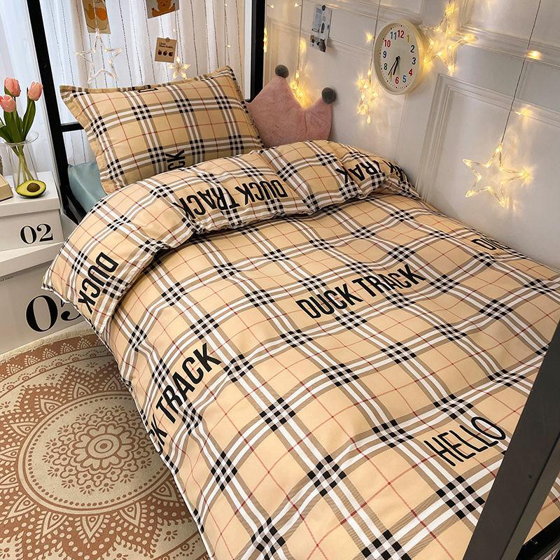 Princess Style Bed Three-piece Single Bed Sheet Pillowcase Quilt Cover Set Love