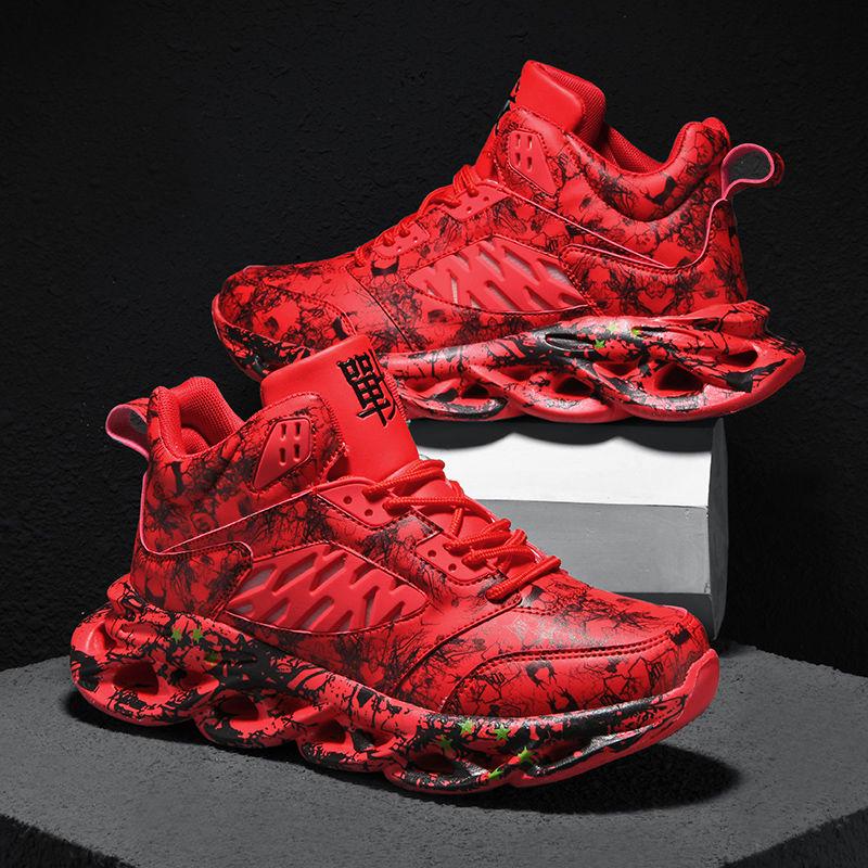 Shoes Men Sneakers Fashion Men Graffiti Sneakers Chunky Comfortable Casual Shoes Male Outdoor Walking Footwear Tenis Masculino