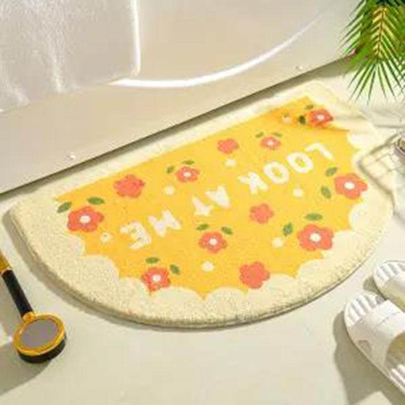 Bathroom toilet absorbent floor mats kitchen floor mats bathroom non-slip mats door entrance door mats bedroom carpets