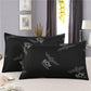 Two Pieces of Genuine Household Low Pillows with Zipper Removable and Washable Pillow Core One Adult Student Single Pillow Set, Free Pillowcase