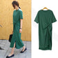 Popular Dresst Loose Casual Slim French Niche Dress Large Size Long T-shirt Dress Summer