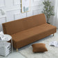 Armless Sofa Cover  Elastic Printed Armless Folding Sofa Bed Cover Folding Modern Stretch Sofa Bed Slipcover Couch Protector
