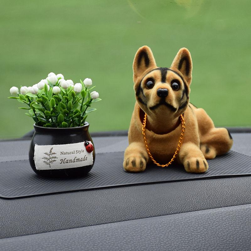 Cute Creative Car Shaking His Head Dog Car Interior Decoration Car Interior Decoration Toys