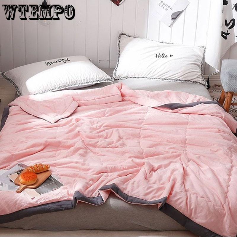 Blanket Quilt Cool In Summer and Air Conditioning Quilt In Spring and Autumn Thin Quilt Quilt Bed Linings