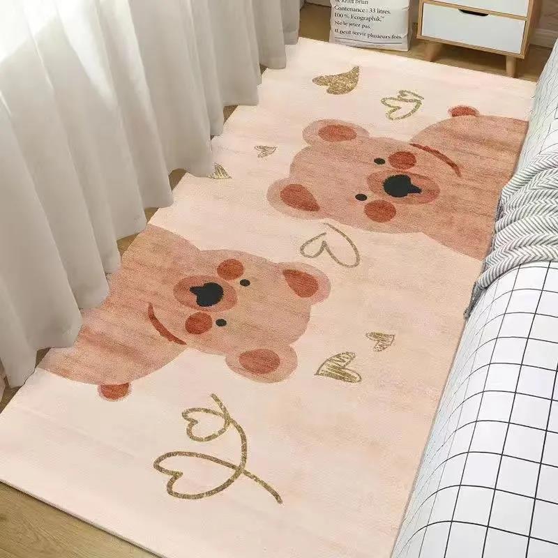 Modern Minimalist Carpet Home Room Bedside Carpet Living Room Sofa Cartoon Carpet