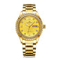 Men Automatic Mechanical Watch Business Watch Diamond Waterproof Luminous Watches
