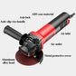1500W Household Hand-held Angle Grinder Set Wired Polishing Machine Cutter Multi-function Electric Grinder