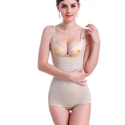 Slimming Body Shaper Underbust Corset Girdle Underwear Tummy Control Shapewear Non-marking Body Corset Underwear Briefs