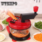 Dicing Machine Manual Food Chopper Vegetable Fruits Nut Onion Hand Power Mincer Blender Mixer