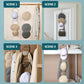Hat Finishing Storage Shelf Creative Household Wall-mounted Door Behind The Coat and Hat Storage Artifact Dormitory Hook Rack Scarf Rack