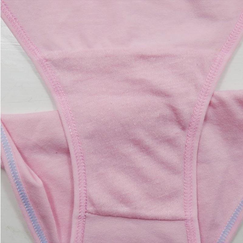 7/pcs Women's Panties Soft Cotton Panties Breathable Comfortable Sexy Girls Solid Color Panties Ladies Briefs
