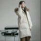 Large Size Cotton-padded Jacket Women's Mid-length Korean Down Padded Jacket Thick Loose Padded Jacket