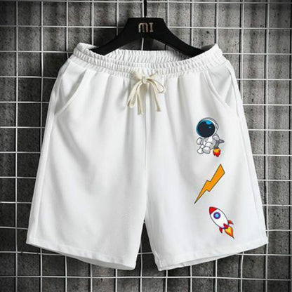 Men's Shorts Summer Big Pants Beach Basketball Pants Sports Five-point Pants