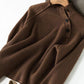 Loose O-Necck Sweaters Women's Fashion Base Knitted Sweater Women Fall Winter New Style Outer Wear Blouse Tops