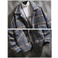 Autumn and Winter Woolen Jacket, Warm and Thick Tops, Trendy All-match Jacket for Young Men