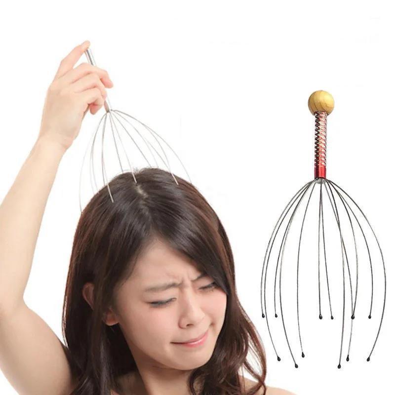 1/2/3/5 Pcs Octopus Head Massager Tickling Artifact Head Meridian Acupoint Claw Massage Exciting Orgasm