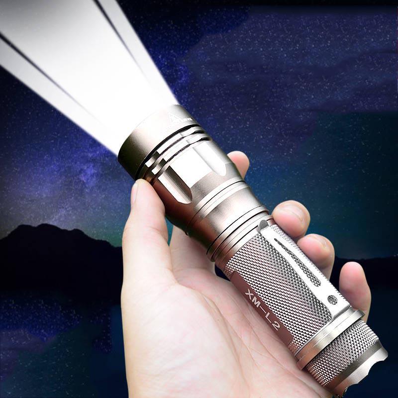 Special Forces Mini Glare Flashlight 26650 Rechargeable Xenon Super Bright Long Shot 1000 Outdoor Home