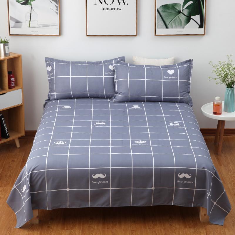 Three-piece Bedding Set with Exquisite Patterns Household Textiles Non-fading Machine Washable Pure Cotton Fabric Pure Cotton Breathable
