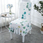 2/4/6Pcs  Elastic Stretchable Dining Chair Cover Printed Chair Covers for Dining Room Kitchen Living Room