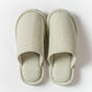 Spring and Autumn Simple Indoor Slippers Anti-skid Soft Bottom Men's Cotton Slippers