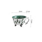Japanese Retro Ceramic Cup Water Cup Personality Creative Tripod Tripod Hand-painted Ceramic Cup Home Coffee Milk Breakfast Cup