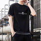 Men's Cotton Short-sleeved T-shirt Korean Version Trend Loose Summer Casual Top