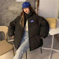 Down Padded Jacket Women's Padded Jacket Winter Student Loose Padded Jacket Bread Coat Thickened Windproof Jacket Warm Coat