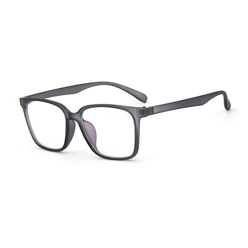 WTEMPO Fashion Women Glasses Frame Men Black Eyeglasses Frame Vintage Square Clear Lens Glasses Opti