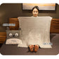 Soft and Warm Coral Fleece Pillow Quilt Dual-use Cute Office Car Pillow Sleeping Artifact Multifunctional Three-in-one Hand Warmer