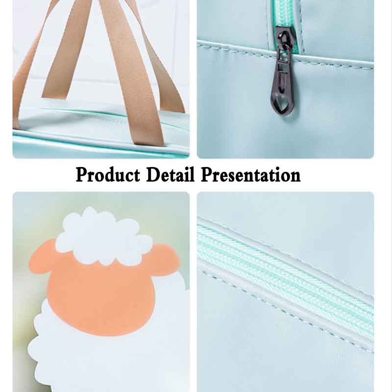 Dry and Wet Separation Wash Cosmetic Bag Simple and Convenient Easy To Carry Beach Waterproof Bag