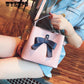 Women's bag casual bag trend hit color handbag shoulder bag wild Messenger bag fashion