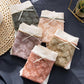 4Pcs/Set Women's Large Size Cotton Crotch Lace Panties Female Soft Breathable Low-waist Seamless Solid Color Briefs