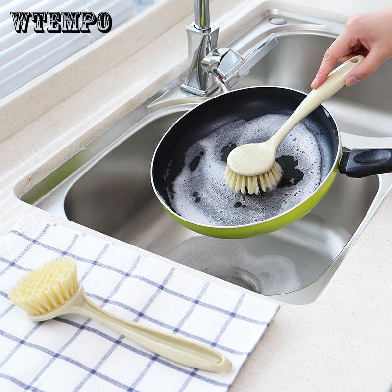 Brand Pot Brush Kitchen Washing Tool Pot Pan Dish Bowl Palm Brush Scrubber Cleaning Cleaner